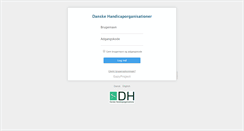 Desktop Screenshot of dhn.eazyproject.dk